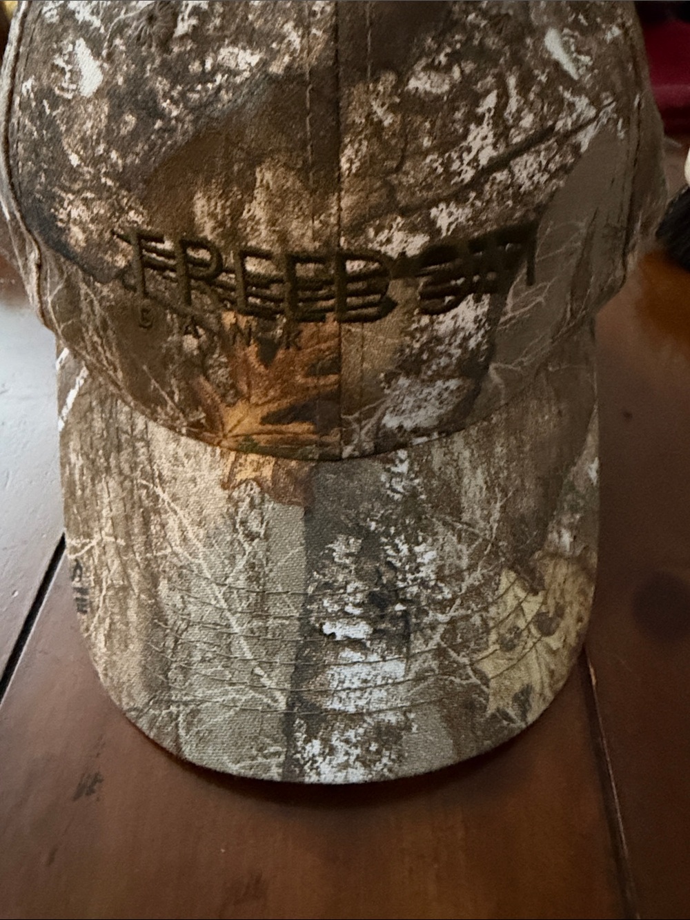 Realtree Camo Baseball Cap in Brown and Tan